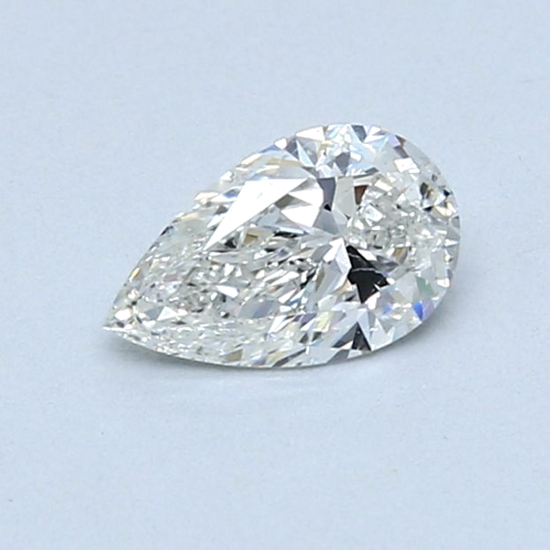 0.52 carat G-SI2 Natūralus Pear Deimantas (1)