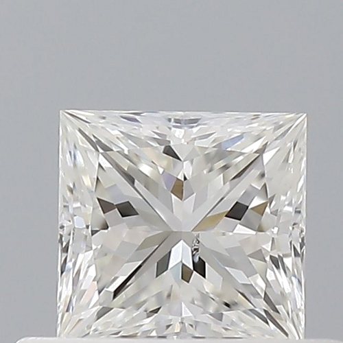 0.5 carat G-SI2 Natūralus Princess Deimantas (1)