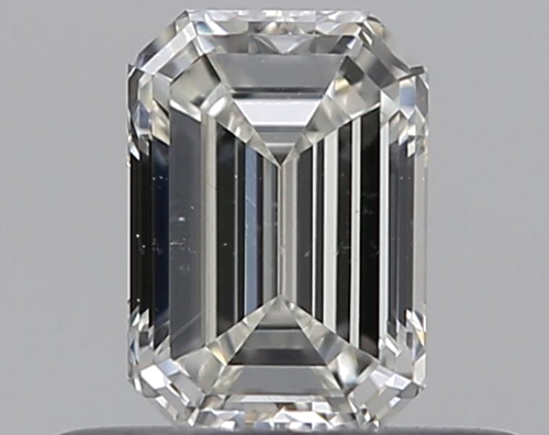 0.4 carat H-SI1 Natūralus Emerald Deimantas (1)