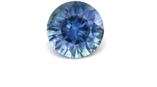 0.66 carat BLUE Round Safyras (1)