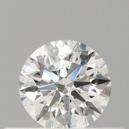 0.34 carat G-SI2 Excellent cut Natūralus Round Deimantas (1)