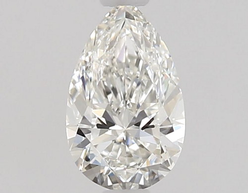 0.51 carat G-VVS1 Natūralus Pear Deimantas (1)