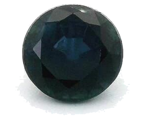 0.61 carat BLUE Round Safyras (1)