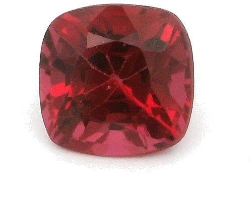 0.58 carat RED Cushion Spinel (1)
