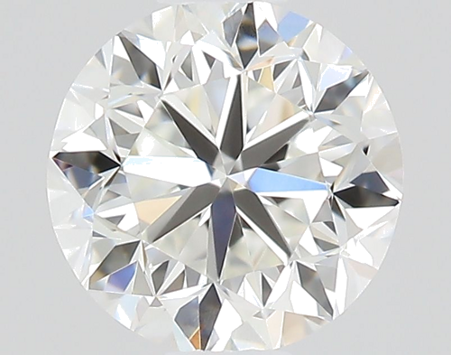 0.5 carat H-VVS1 GD cut Natūralus Round Deimantas (1)