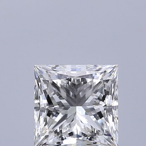 0.6 carat E-VS1 Natūralus Princess Deimantas (1)