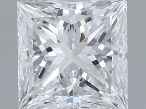 0.61 carat D-IF Natūralus Princess Deimantas (1)