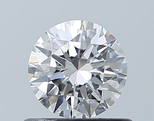 0.5 carat F-VVS1 Excellent cut Natūralus Round Deimantas (1)