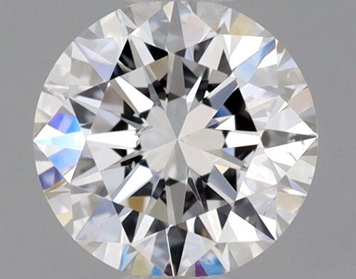 0.51 carat E-SI2 Excellent cut Natūralus Round Deimantas (1)
