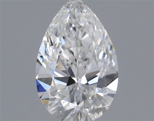 0.35 carat E-VVS2 Natūralus Pear Deimantas (1)