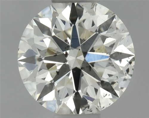 0.45 carat K-SI2 Excellent cut Natūralus Round Deimantas (1)