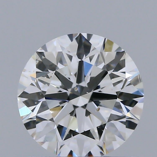 0.91 carat E-SI2 Excellent cut Natūralus Round Deimantas (1)