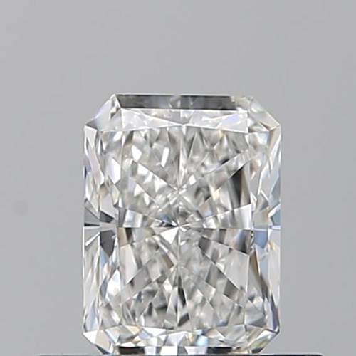 0.5 carat F-VVS1 Natūralus Radiant Deimantas (1)