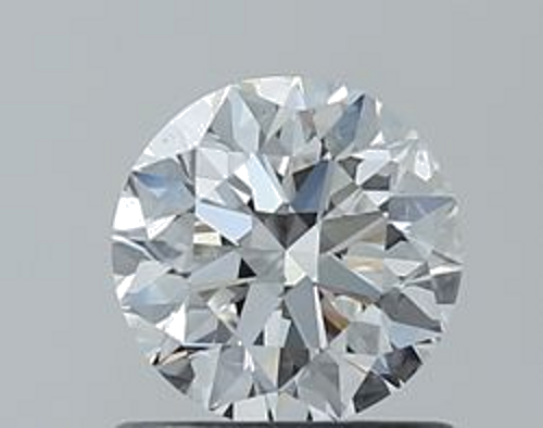 0.76 carat E-SI1 Excellent cut Natūralus Round Deimantas (1)