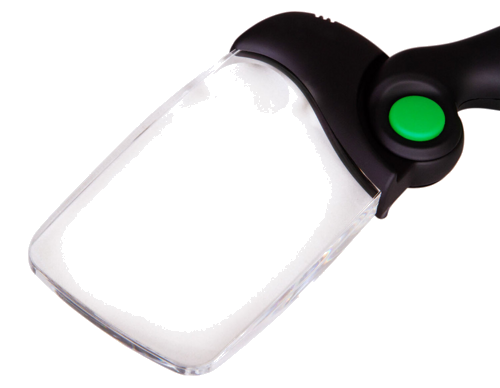 Складная лупа с LED подсветкой 2x 6x (3)