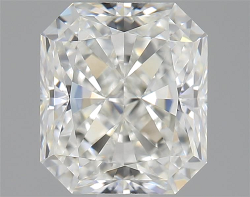 1.53 carat G-VVS2 Natūralus Radiant Deimantas (1)