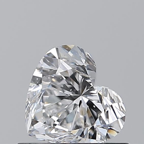 0.5 carat D-SI2 Natūralus Heart Deimantas (1)
