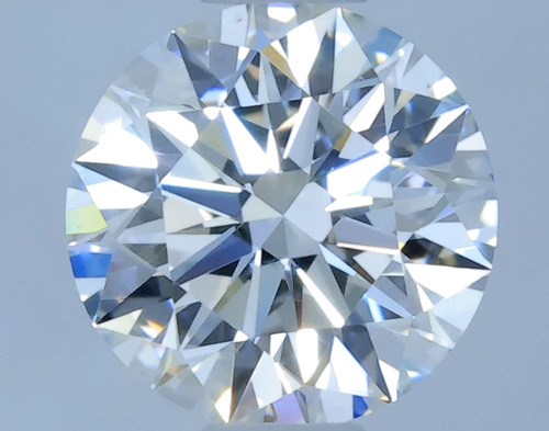 0.5 carat F-VS2 Excellent cut Natūralus Round Deimantas (1)