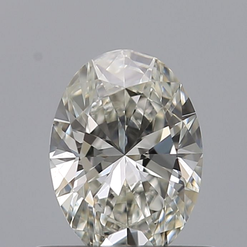 0.5 carat H-VVS2 Natūralus Oval Deimantas (1)