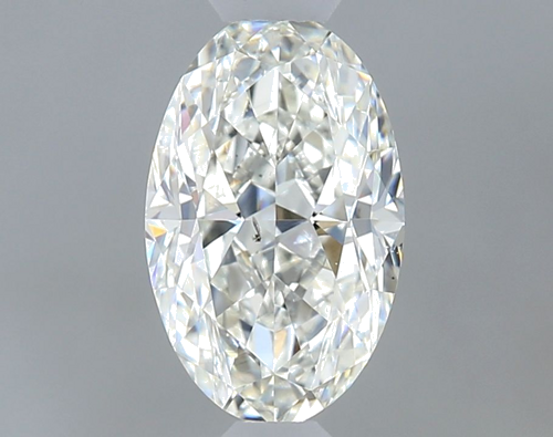 0.5 carat H-SI1 Natūralus Oval Deimantas (1)