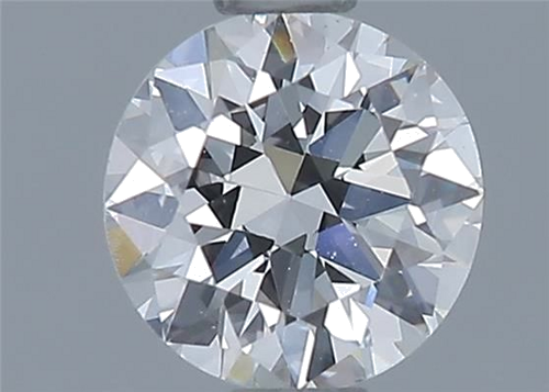 0.59 carat H-VVS2 Very Good cut Natūralus Round Deimantas (1)