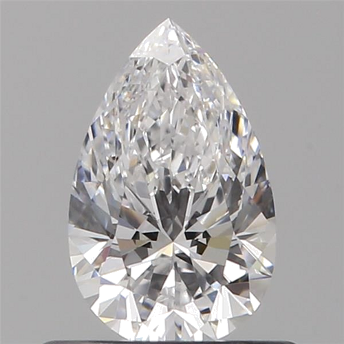 0.5 carat D-VVS1 Natūralus Pear Deimantas (1)