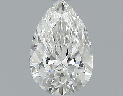 0.3 carat G-VS1 Natūralus Pear Deimantas (1)