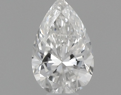 0.24 carat F-VVS2 Natūralus Pear Deimantas (1)