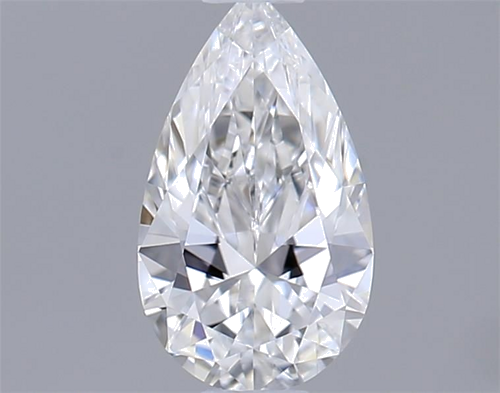 0.3 carat E-VS2 Natūralus Pear Deimantas (1)