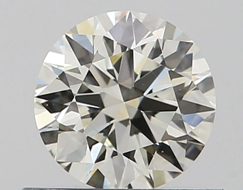 0.54 carat J-VVS2 Excellent cut Natūralus Round Deimantas (1)
