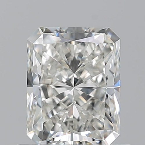 0.9 carat H-VS1 Natūralus Radiant Deimantas (1)