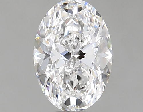 0.57 carat E-VS1 Natūralus Oval Deimantas (1)