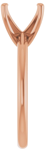 Sužadėtuvių Žiedas „Solitaire“ 585 Rožinis Aukso Oval 10mm x 8mm (4)