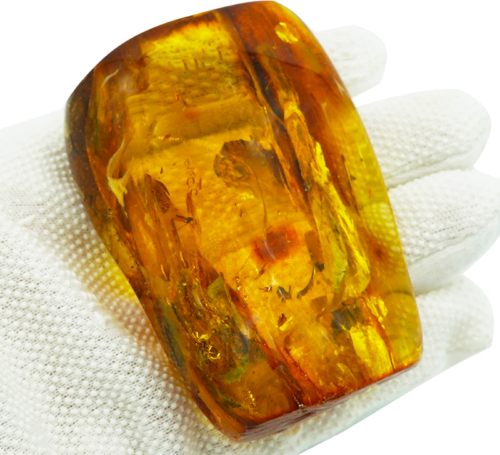 91,85 g Amber Nugget with inclusion (3)