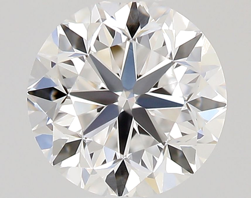 0.5 carat D-VVS2 GD cut Natūralus Round Deimantas (1)