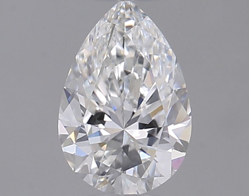 0.5 carat G-VVS1 Natūralus Pear Deimantas (1)
