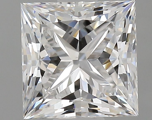 1.0 carat D-VS1 Natūralus Princess Deimantas (1)