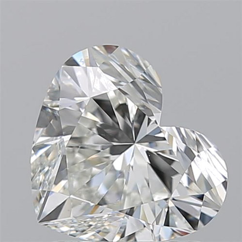1.71 carat I-SI1 Natūralus Heart Deimantas (1)