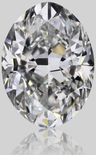 2.01 carat E-VS1 Natūralus Oval Deimantas (1)