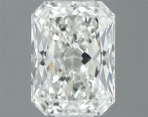 0.43 carat G-VVS1 Natūralus Radiant Deimantas (1)