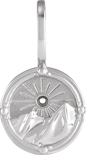 Pakabukas „Element Charm“ 925 Sidabro Round 1.5mm (5)