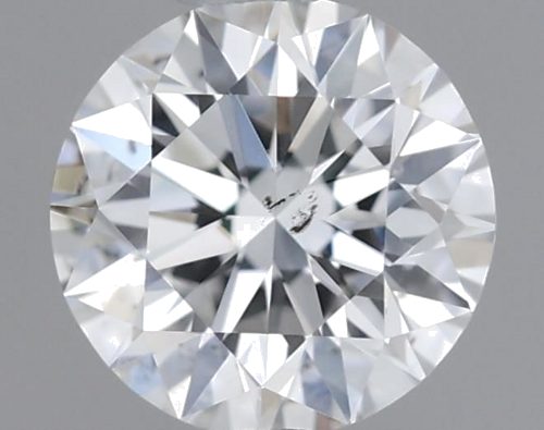 0.34 carat E-SI2 Excellent cut Natūralus Round Deimantas (1)