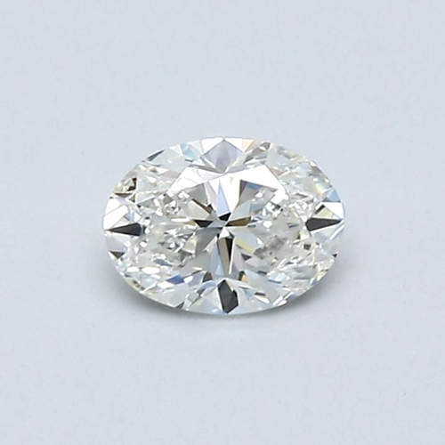 0.4 carat I-VS1 Natūralus Oval Deimantas (1)