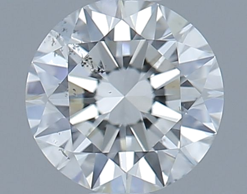 0.42 carat I-SI2 Excellent cut Natūralus Round Deimantas (1)