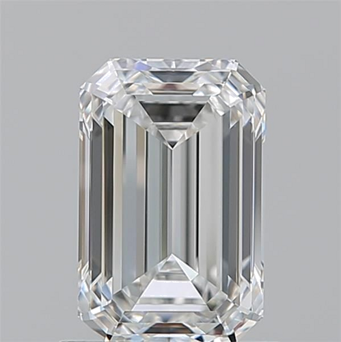 1.21 carat F-VVS1 Natūralus Emerald Deimantas (1)