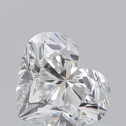 1.01 carat E-VS2 Natūralus Heart Deimantas (1)