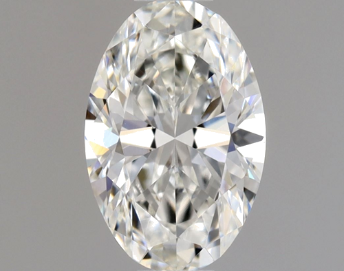 0.5 carat H-VVS2 Natūralus Oval Deimantas (1)