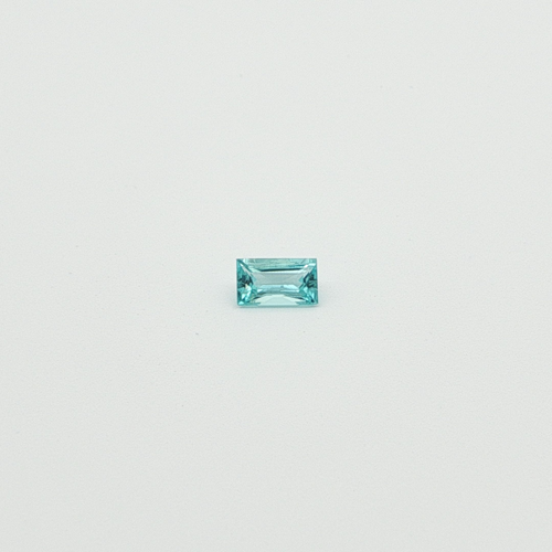 0.25 carat GREEN STEP cut Baguette Tourmaline (1)