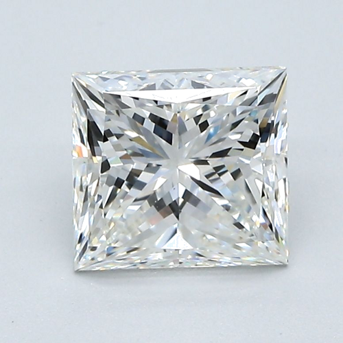 1.7 carat I-VVS2 Natūralus Princess Deimantas (1)