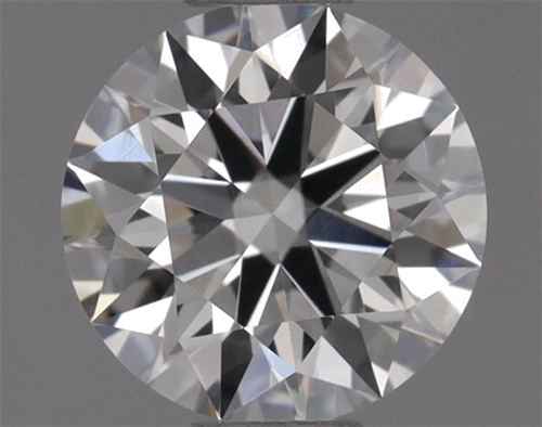 0.43 carat E-VVS1 Excellent cut Natūralus Round Deimantas (1)